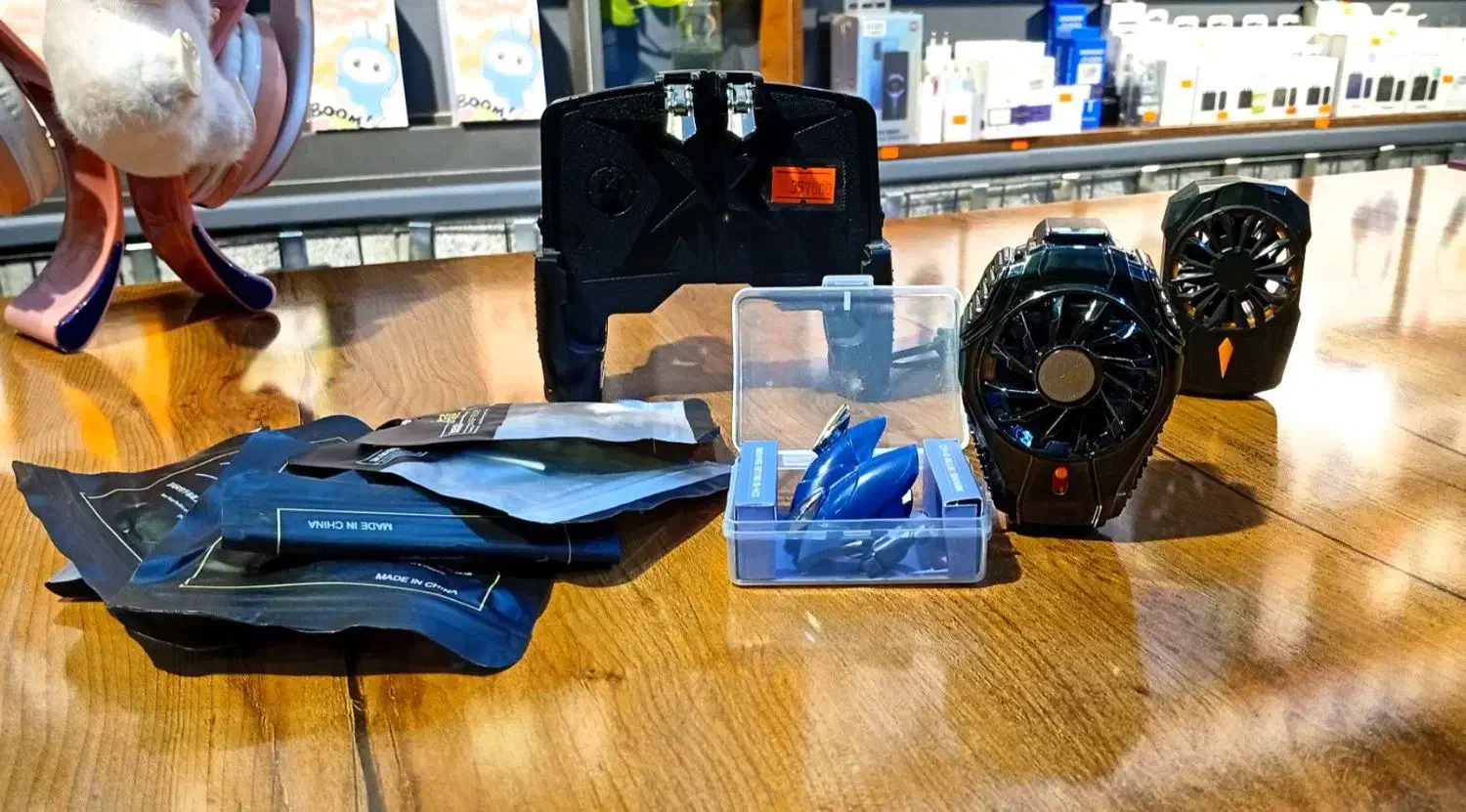 دسته بازی کالاف وپاپجی وفن خنک کننده موبایل|کنسول، بازی ویدئویی و آنلاین|بیرجند, |دیوار