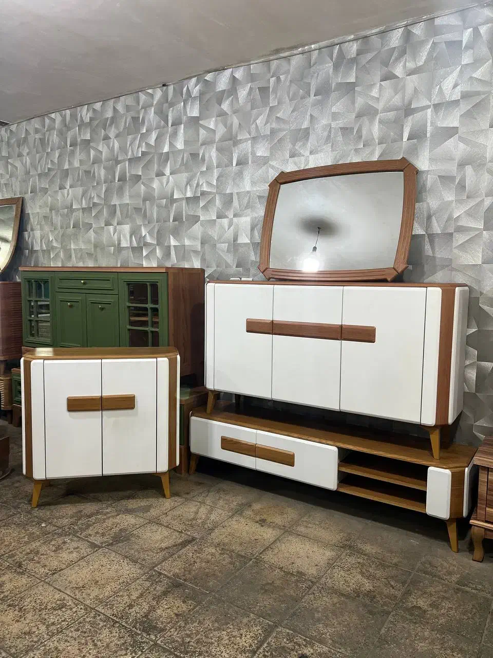 ست کامل میز تلویزیون مدل 1061|میز تلویزیون|قدس, شهر‌قدس|دیوار