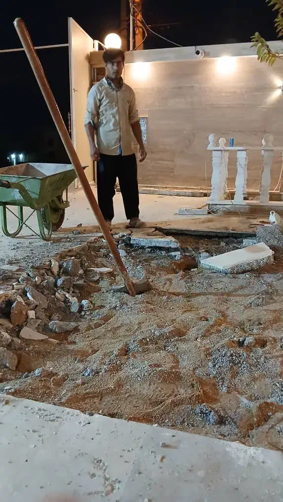 تخریب وچاه کنی|خدمات پیشه و مهارت|قشم, |دیوار