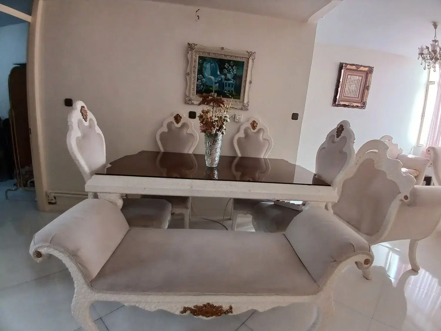 مبلمان|میز و صندلی غذاخوری|تهران, دبستان|دیوار