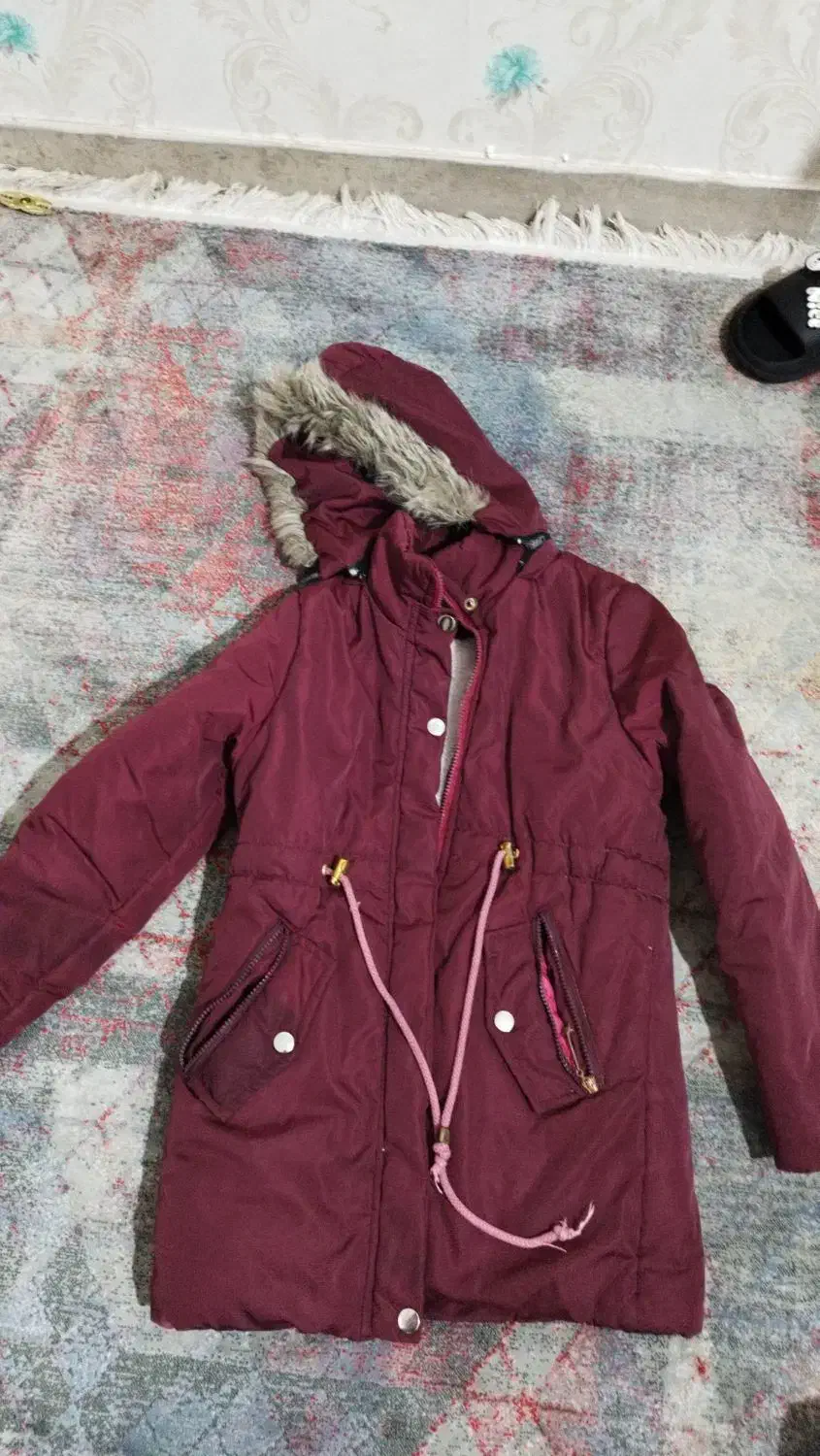 کاپشن دخترانه|کفش و لباس بچه|اراک, |دیوار