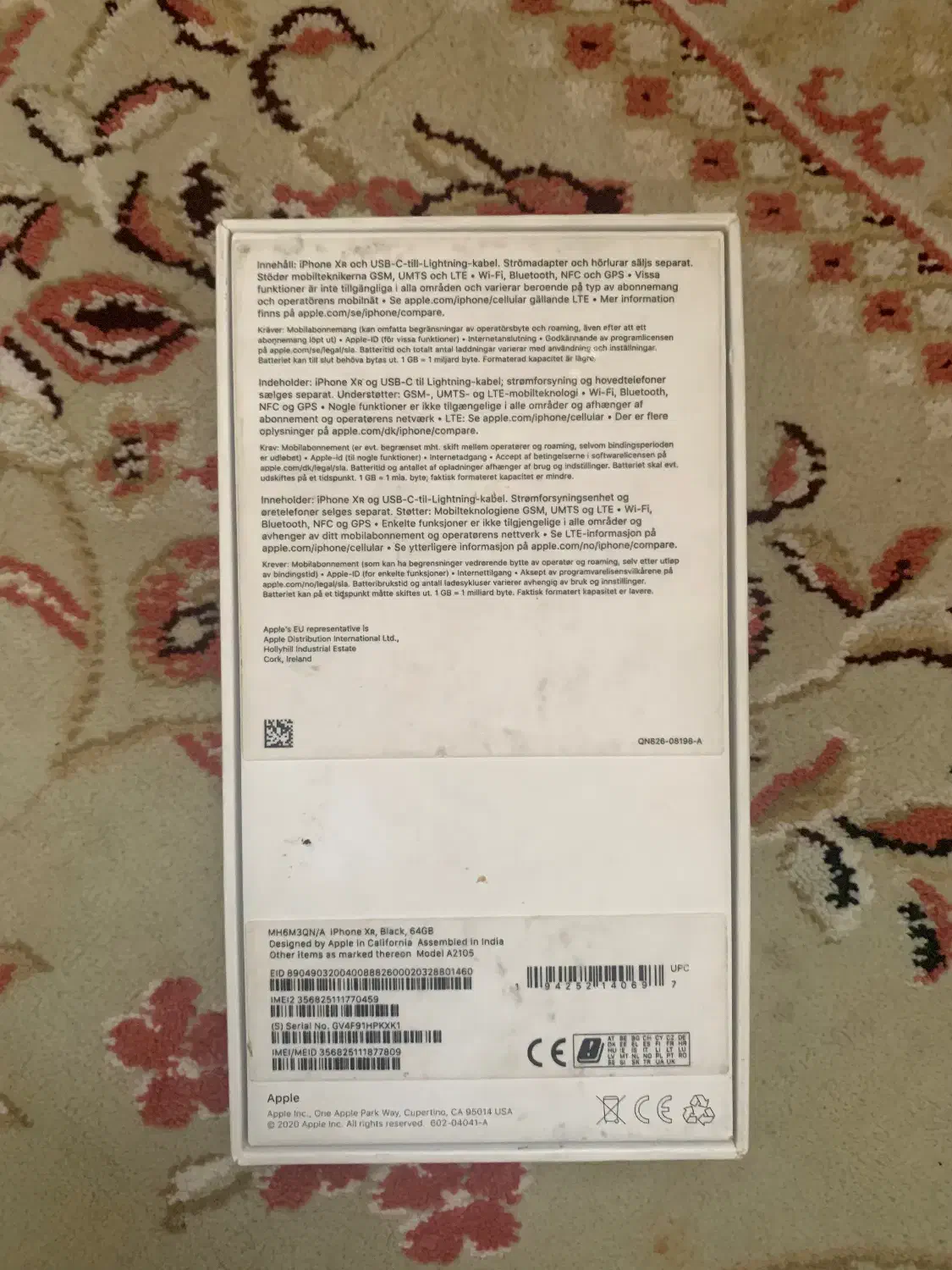 آیفون xr پلمپ کاملا سالم|موبایل|تبریز, |دیوار