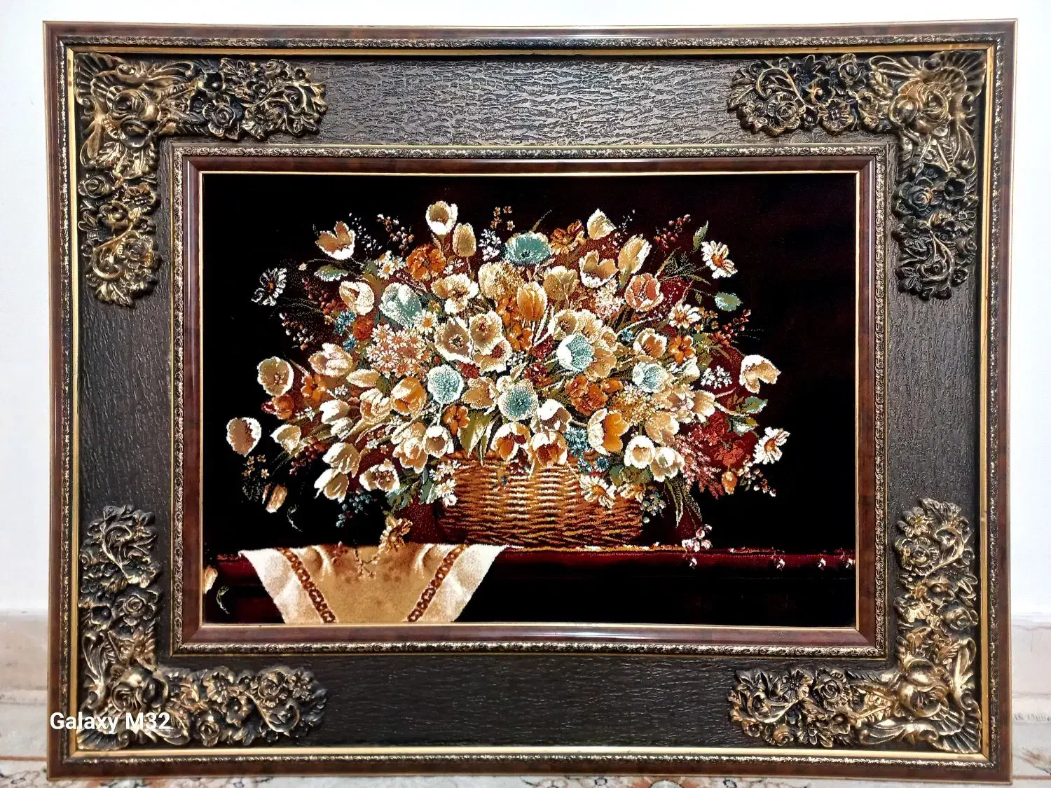 تابلو فرش ماشینی با تنوع رنگ نخ بالا|تابلو فرش|اسلام‌شهر, شهرک واوان|دیوار