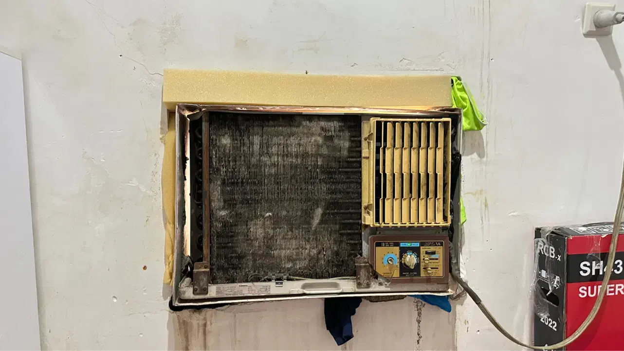 کولر پنجره ای او‌جنرال|کولر گازی و فن‌کوئل|خورموج, |دیوار