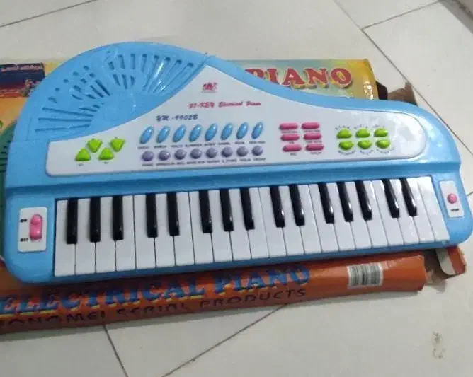 ارگ آموزشی ریتم دار باطری خور نونو با جعبه|پیانو، کیبورد، آکاردئون|پرند, فاز ۴|دیوار