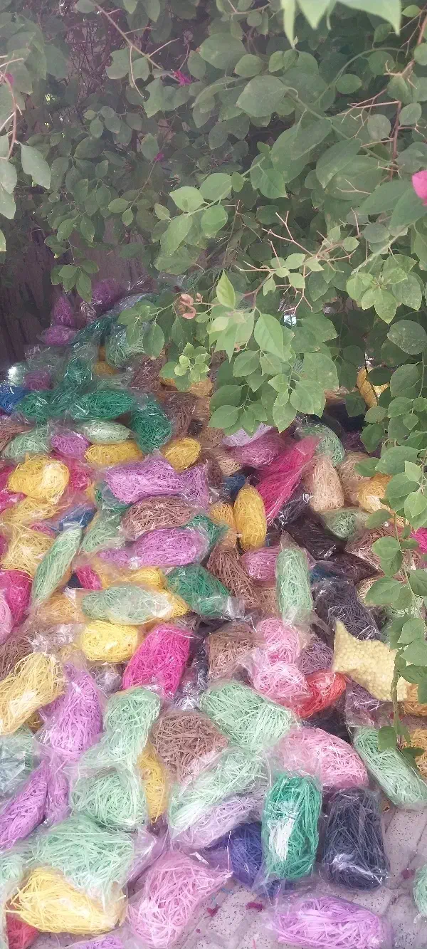 پوشال رنگی کاغذی|صنایع دستی و سایر لوازم تزئینی|شیراز, پودنک|دیوار