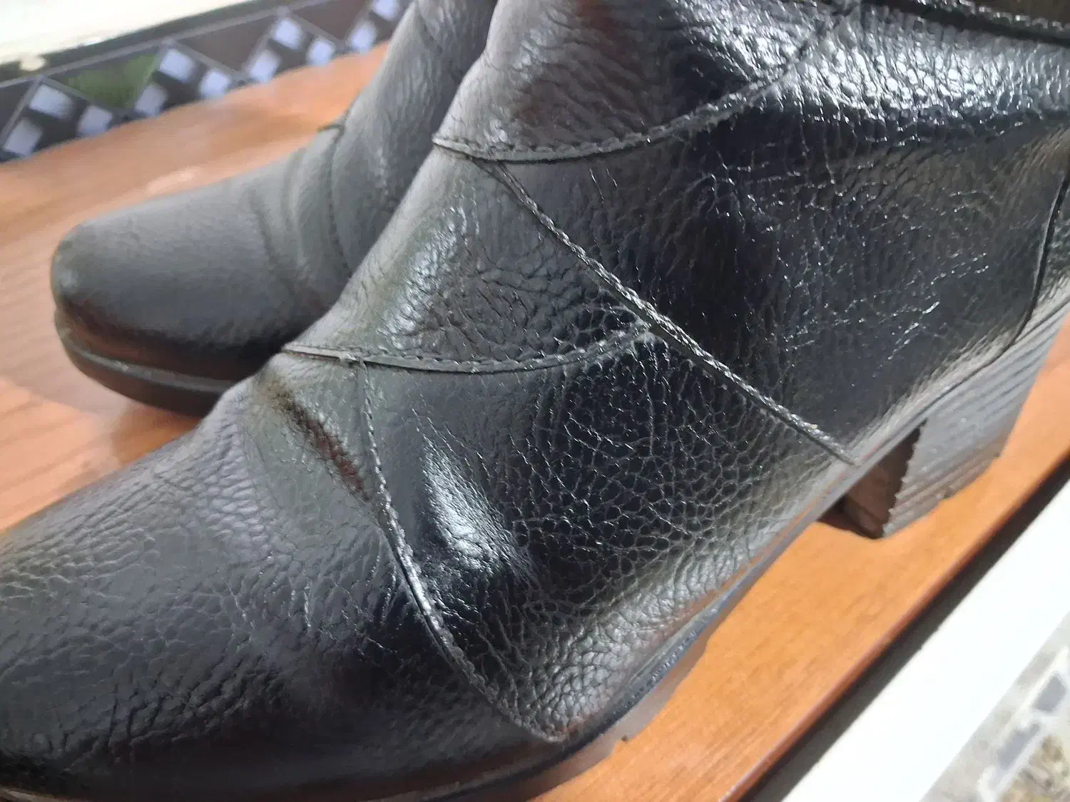 نیم بوت در حد نو،سایز۳۶|کیف، کفش، کمربند|خرمآباد, |دیوار