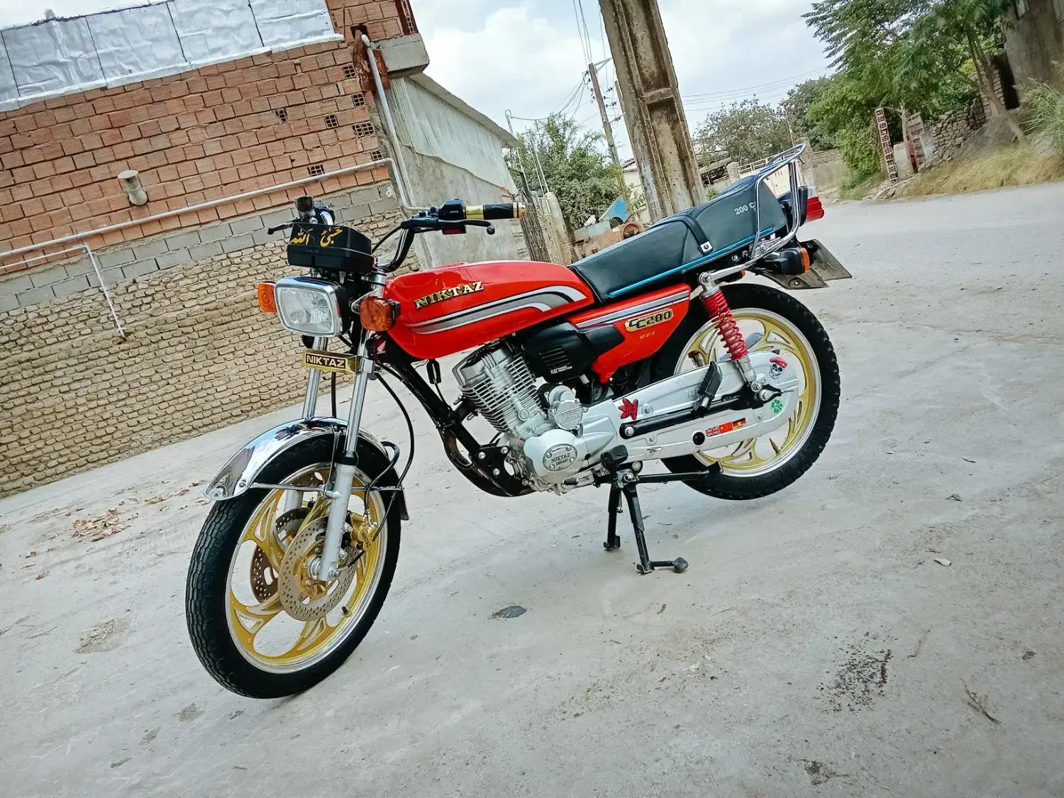 متور نیکتاز ۲۰۰  قیمت ۹۰ملیون|موتورسیکلت|خان ببین, |دیوار