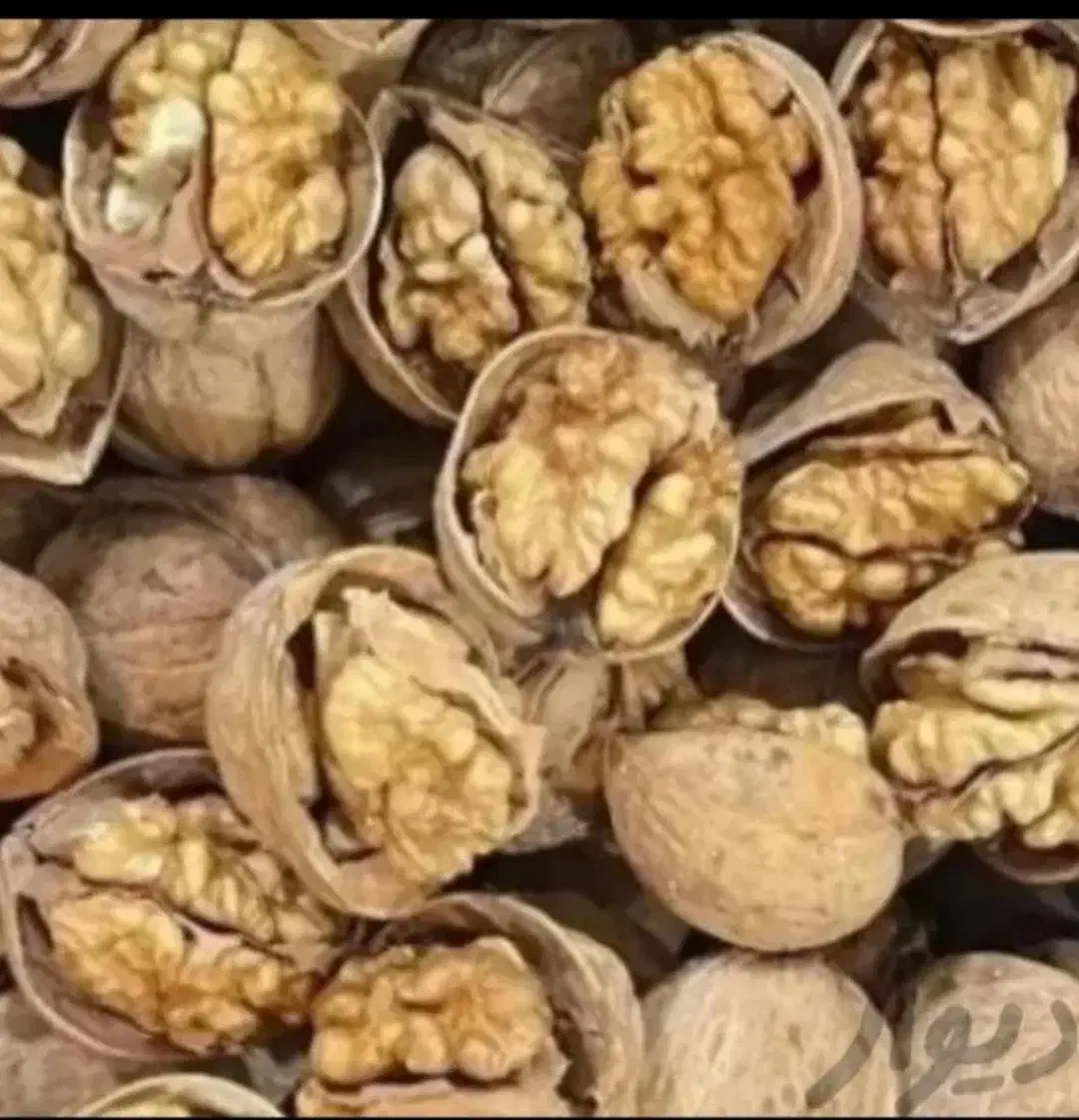 فروش گردو و بادام و مغز فندوق سفید|خوردنی و آشامیدنی|رفسنجان, |دیوار