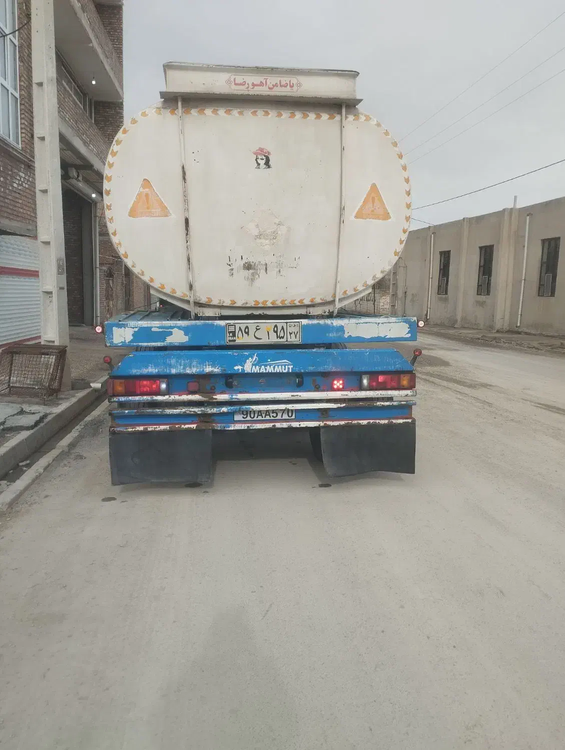 تانکر دو محور|قطعات یدکی و لوازم جانبی|بکتاش, |دیوار