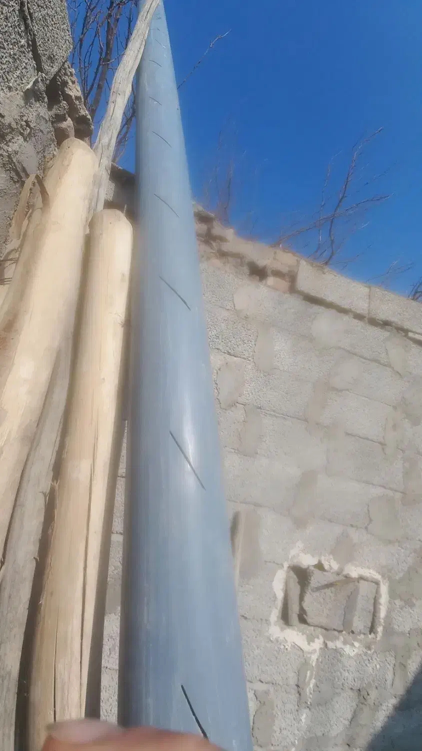 لوله چاه اب|مصالح و تجهیزات ساختمان|ملکان, |دیوار