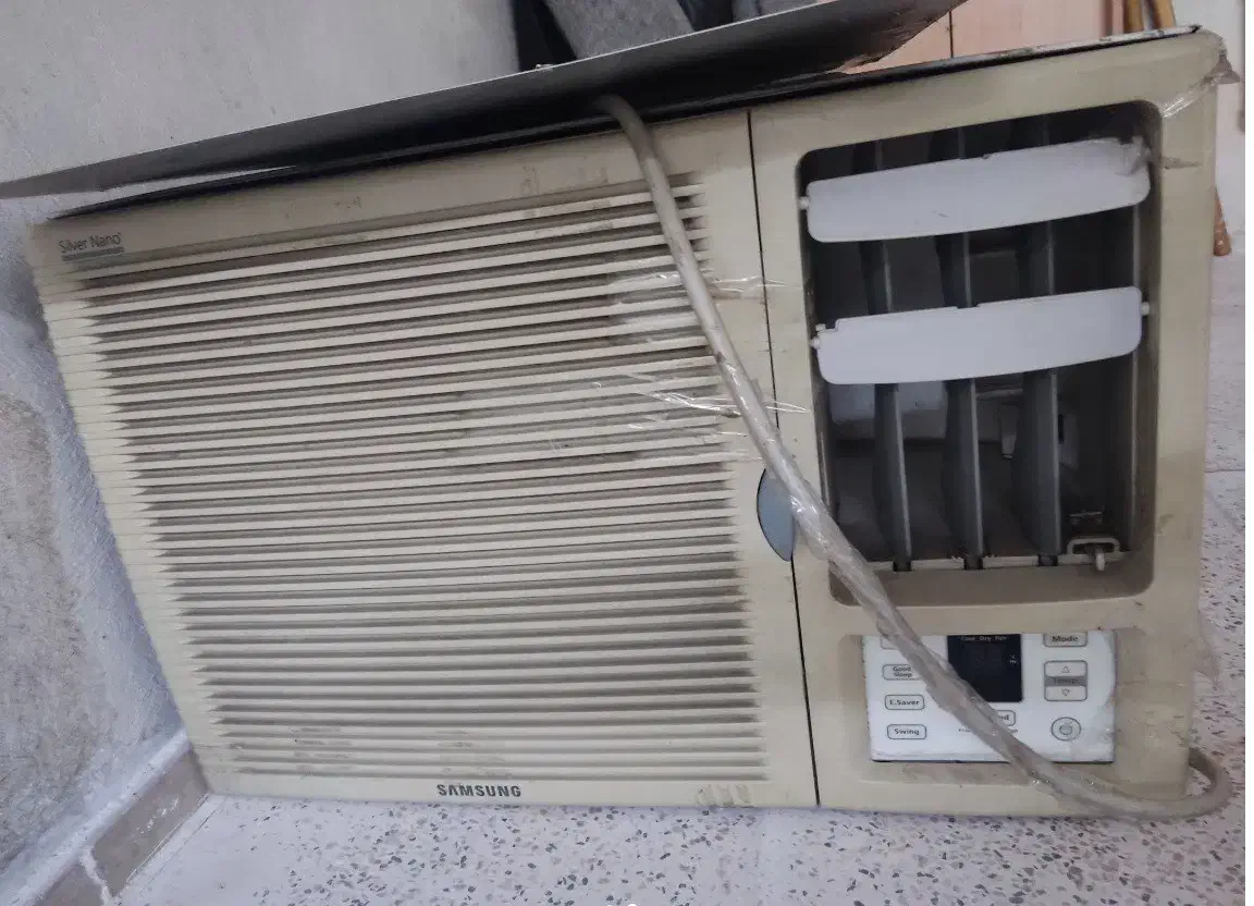 کولر گازی پنجره ایی کنترل دار|کولر گازی و فنکوئل|رشت, کوی فکوری|دیوار