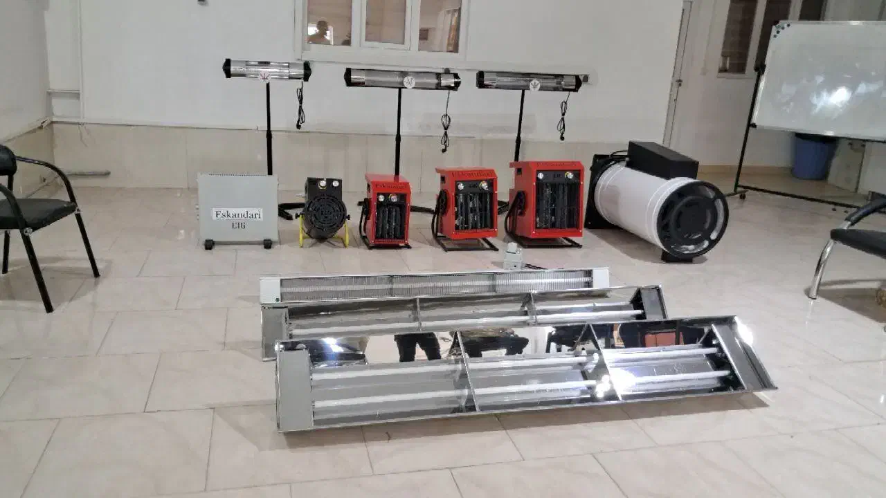 هیتر تابشی سقفی دیواری بخاری برقی 2 متری|بخاری، هیتر، شومینه|اردبیل, |دیوار