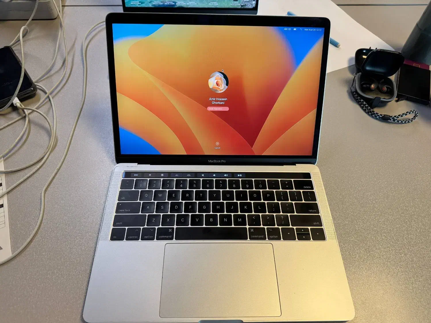 مک بوک پرو MacBook Pro 2017 (Touch Bar) ۲۵۶ مکبوک|رایانه همراه|تهران, ائمه اطهار|دیوار