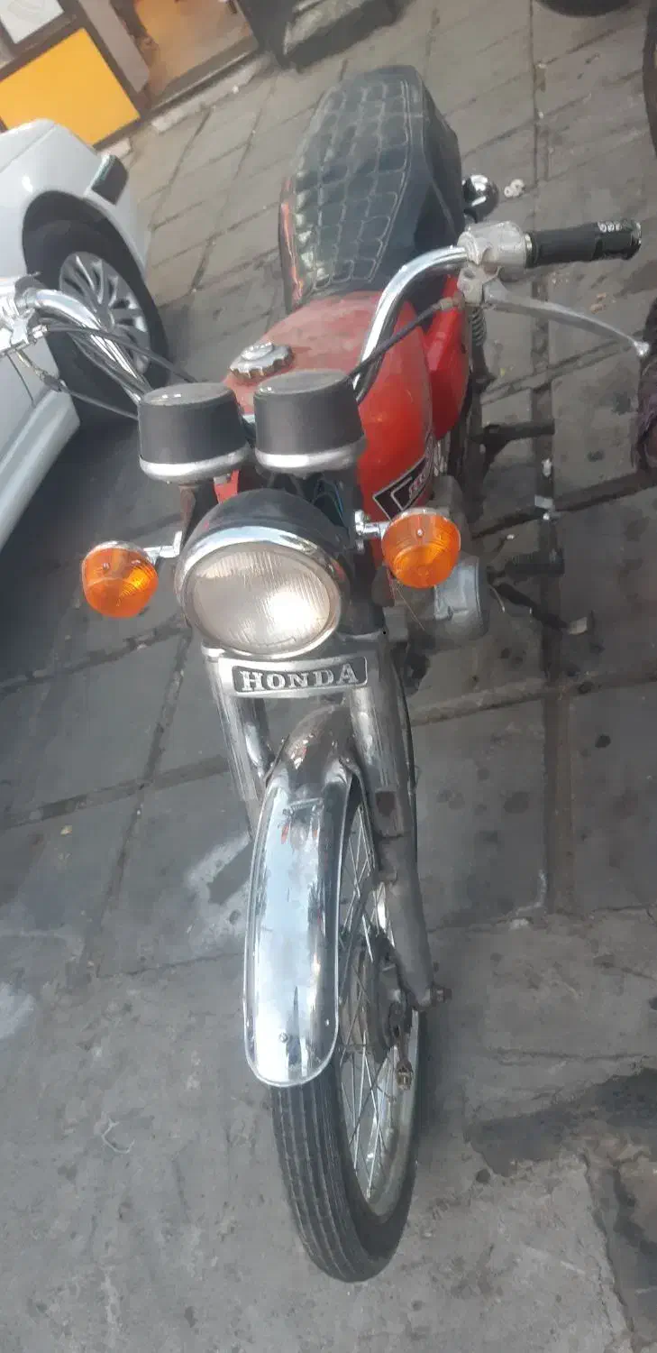 موتور سی جی اصل ژاپن وهندا ۱۲۵ مزایده|موتورسیکلت|ملایر, |دیوار