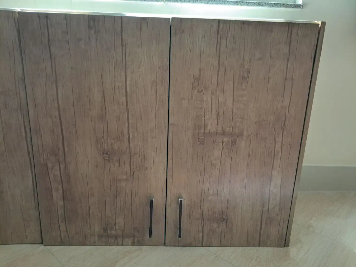دو عدد کابینت بدنه فلزی روکش MDF|مصالح و تجهیزات ساختمان|شیراز, شهرک گلستان|دیوار