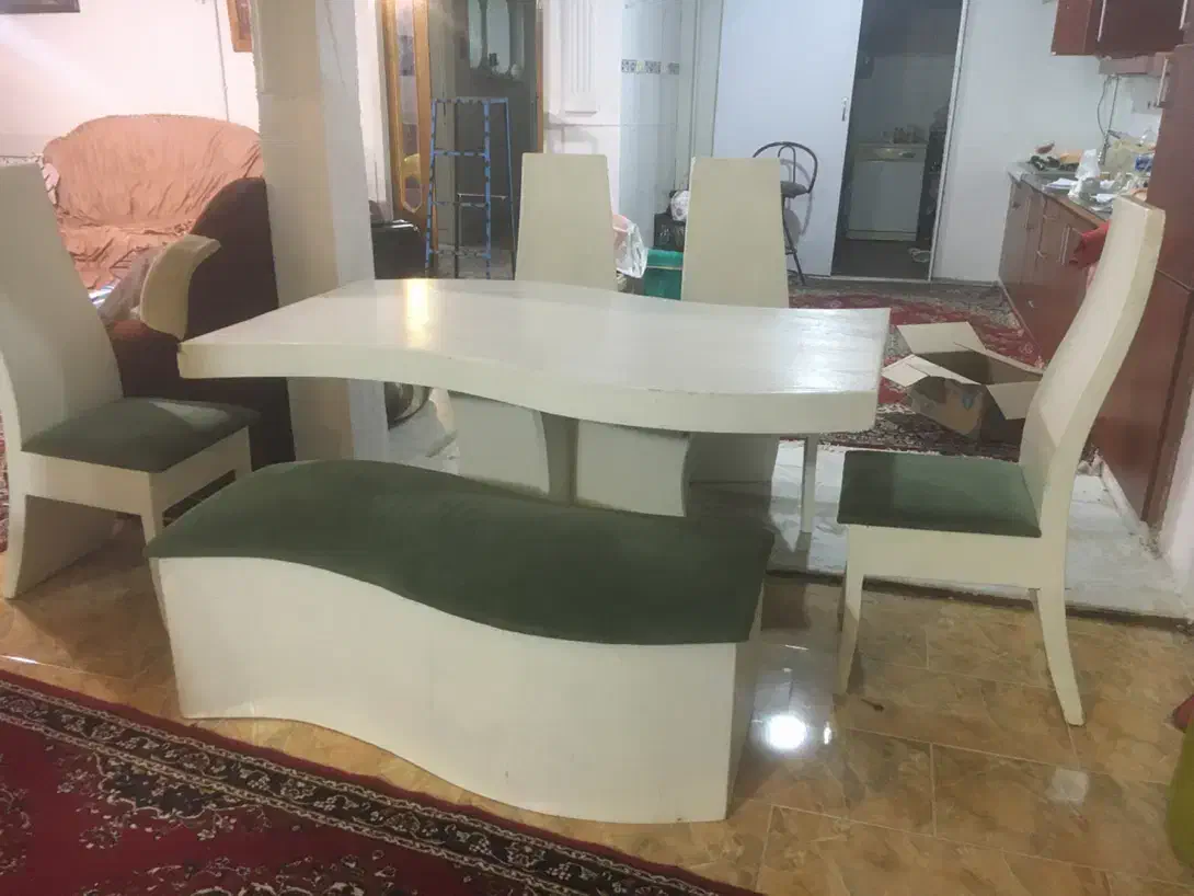 فروش یک دست ناهار خوری شش نفره|میز و صندلی غذاخوری|داراب, |دیوار