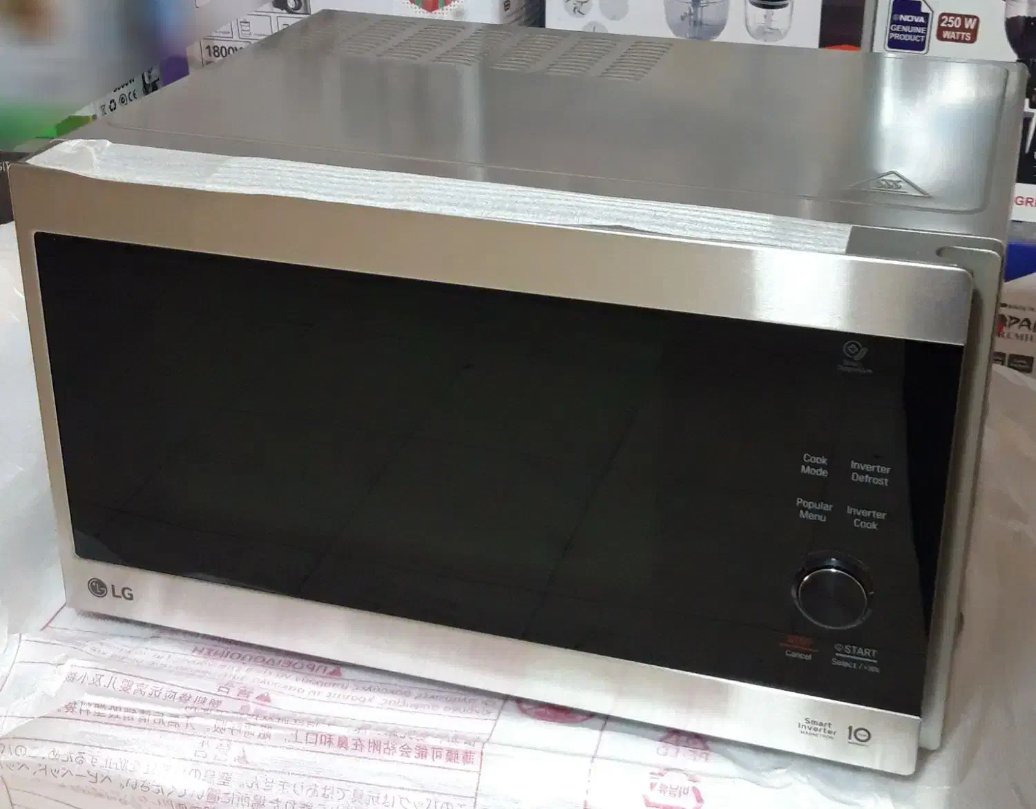 ماکروویو ال جی ۴۲ لیتر LG اصلی کره ای ۸۲۶۵|اجاق گاز و لوازم برقی پختوپز|اصفهان, پرتمان|دیوار