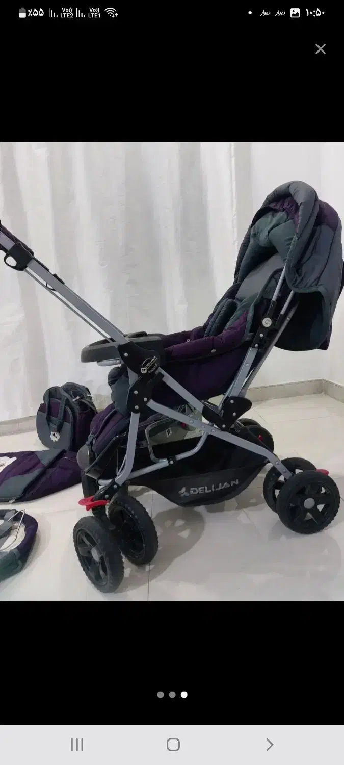 کالسکه،تخت گهواره ای،روروئک،تاب،کریر|اسباب و اثاث بچه|تهران, شهرک ولیعصر جنوبی|دیوار