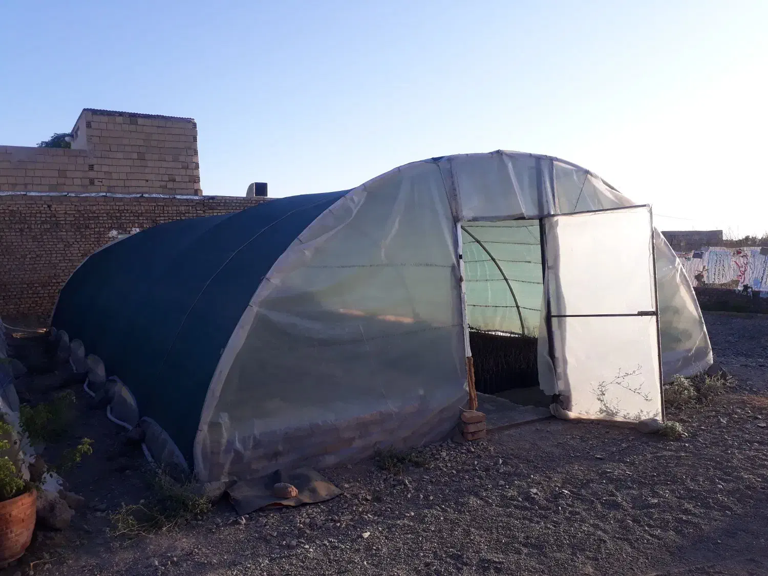 لوازم سالن گلخانه در حد نو ابعاد ۶*۱۲|فروش دفتر صنعتی، کشاورزی، تجاری|کاشمر, |دیوار