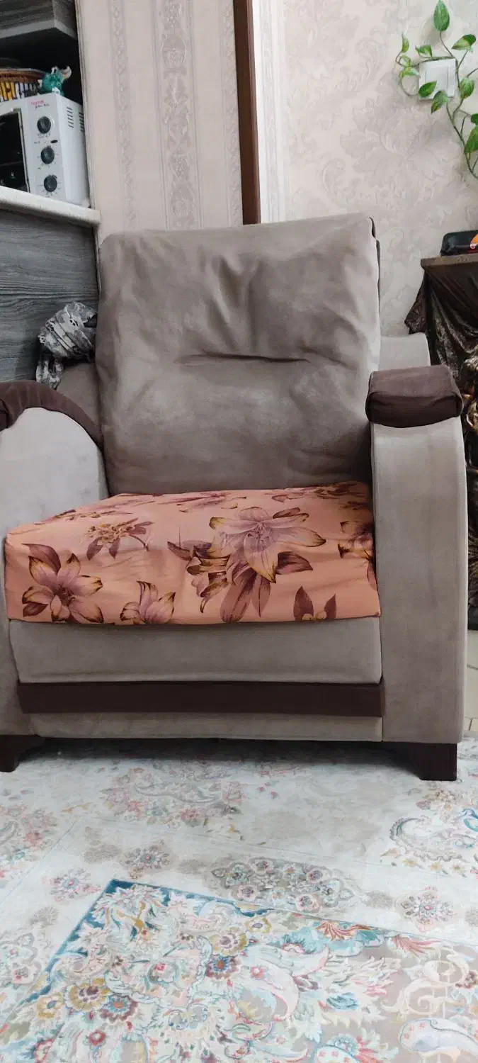 مبل 7نفره کارشده مناسب سالن ارایشگاه ها سالم|مبلمان خانگی و میز عسلی|اسلامشهر, شهرک مهدیه|دیوار