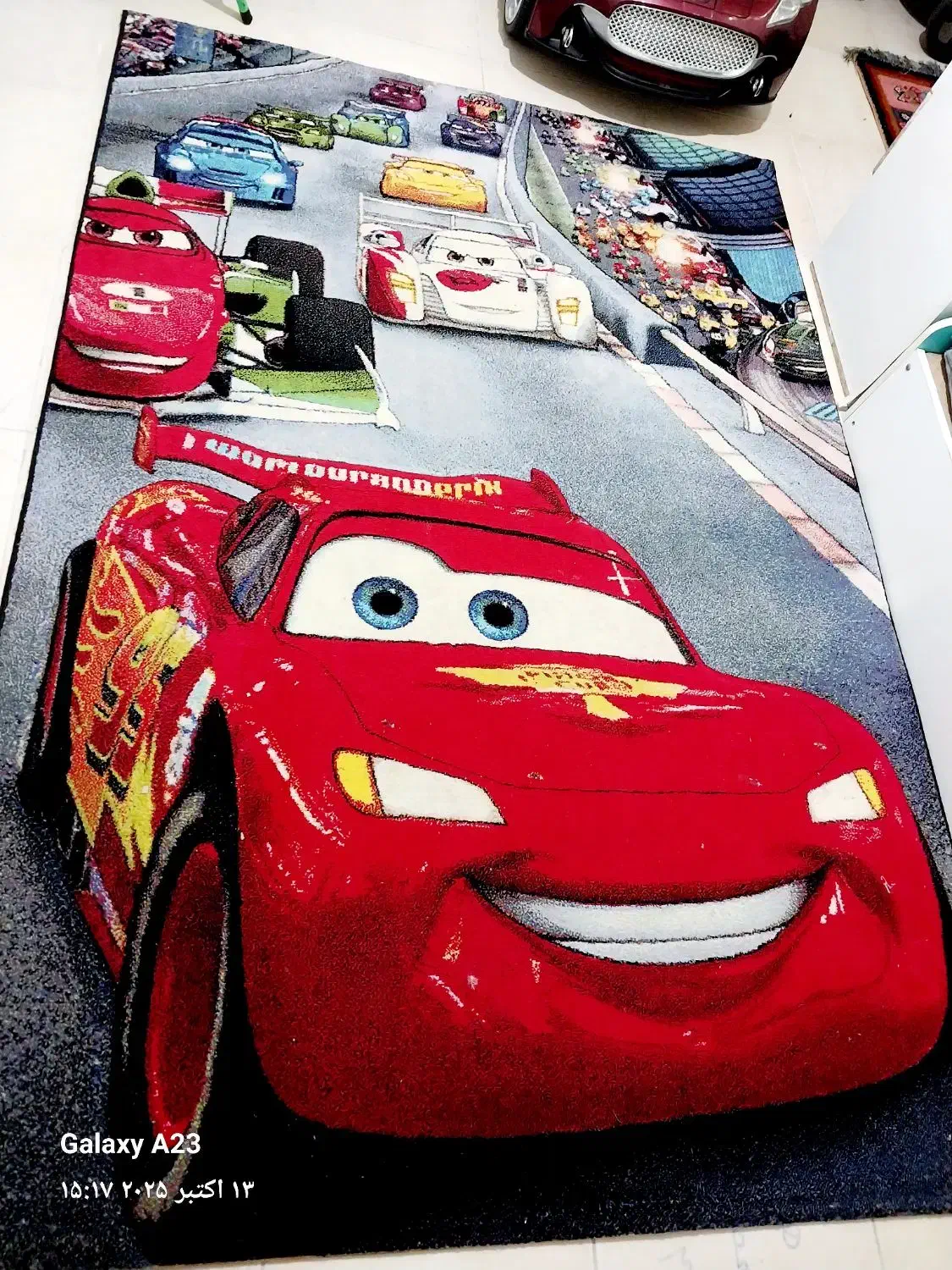 فرش اتاق کودک درحد نو|فرش|شیراز, ریشمک|دیوار