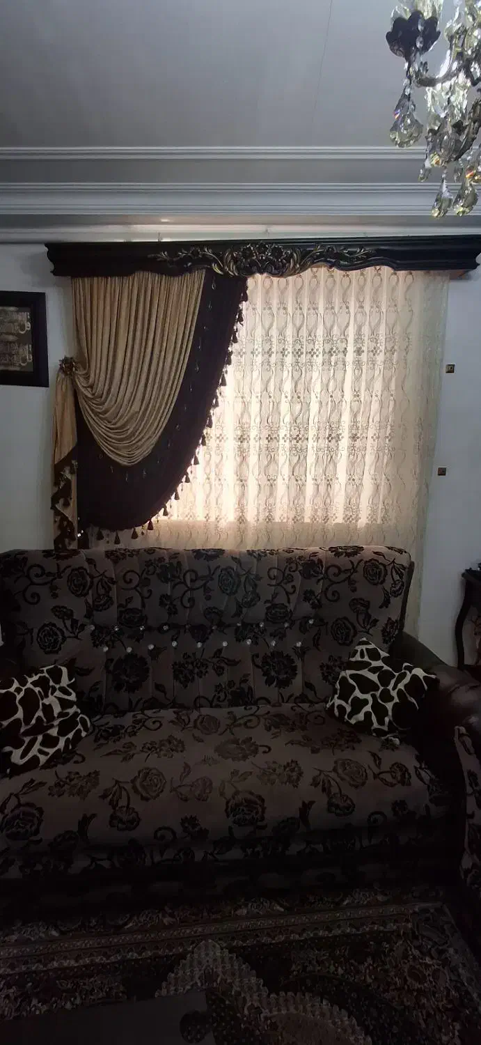 والان مخمل دو طبقه|پرده، رانر، رومیزی|رشت, پل تالشان|دیوار
