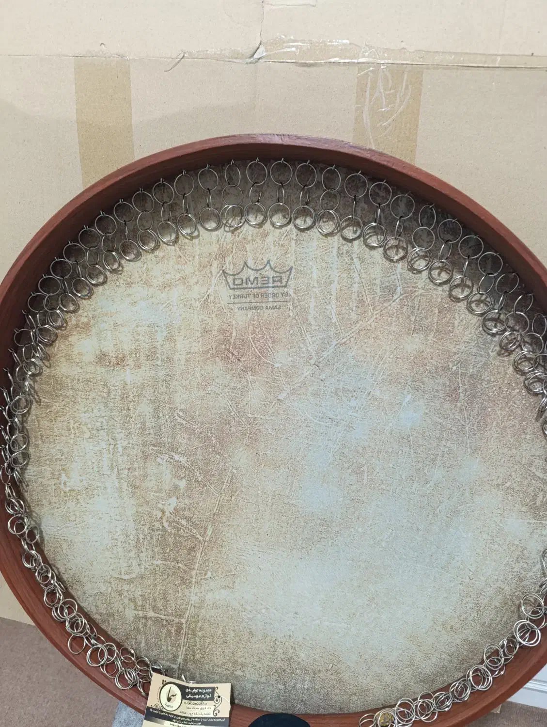 دف استفاده نشده|سازهای سنتی|اهواز, شهرک حفاری|دیوار