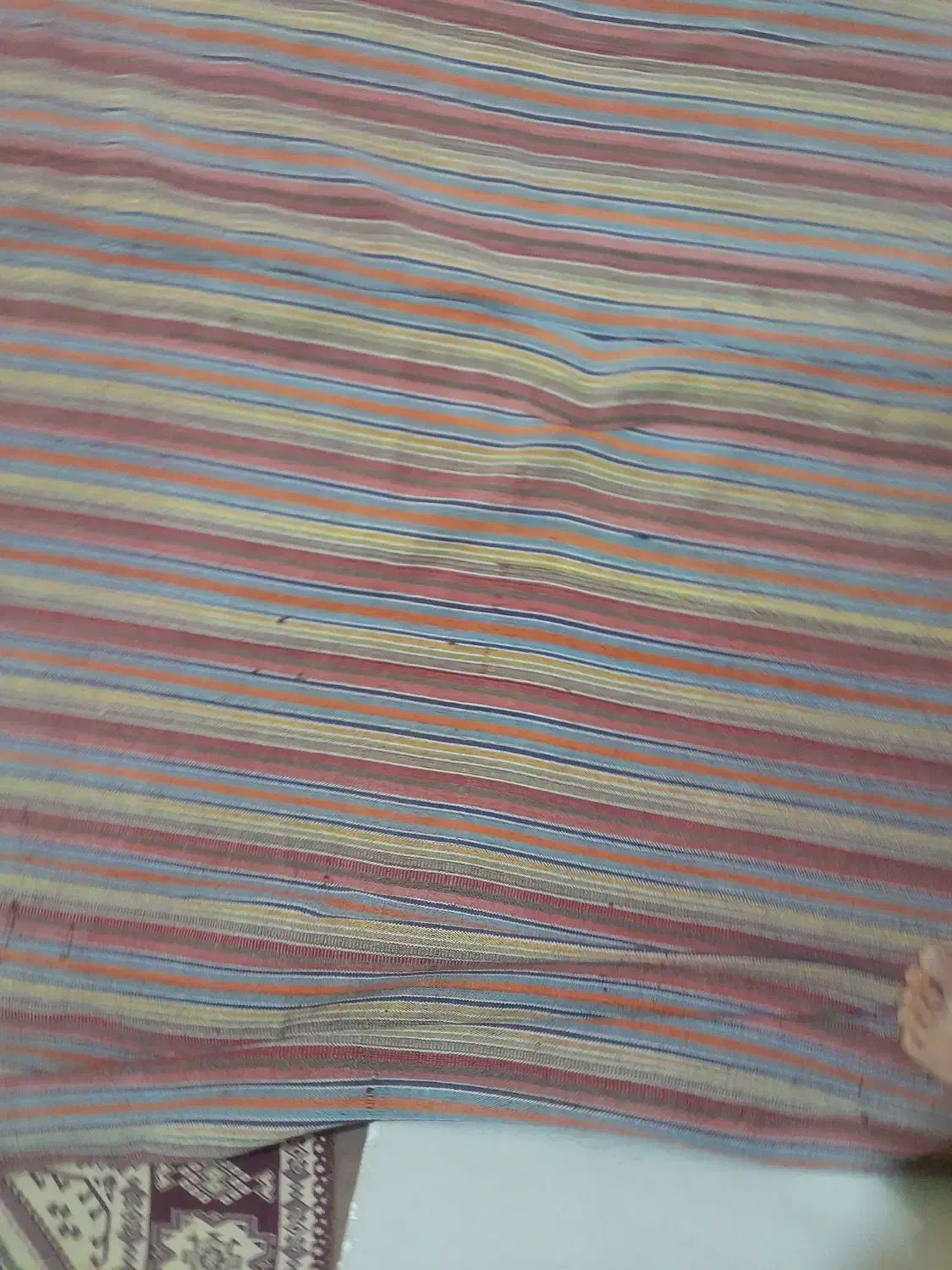 جاجیم دست بافت ۳در۳کم کارکرد|گلیم، جاجیم، گبه|اراک, |دیوار