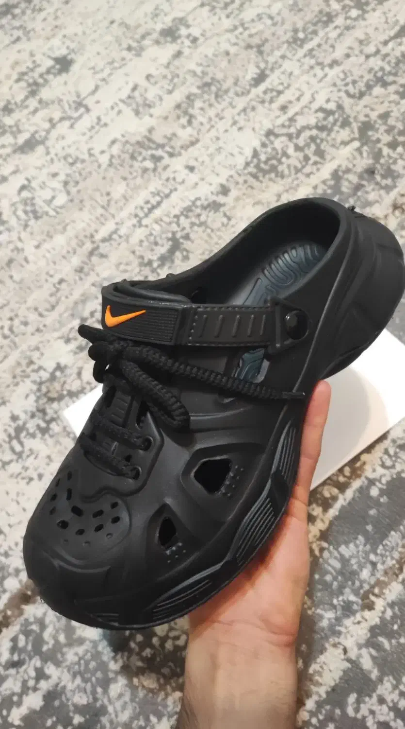 کراکس دمپایی صندل طبی سایز 42 / 43 مشکی نایک|کیف، کفش، کمربند|اصفهان, هزارجریب|دیوار