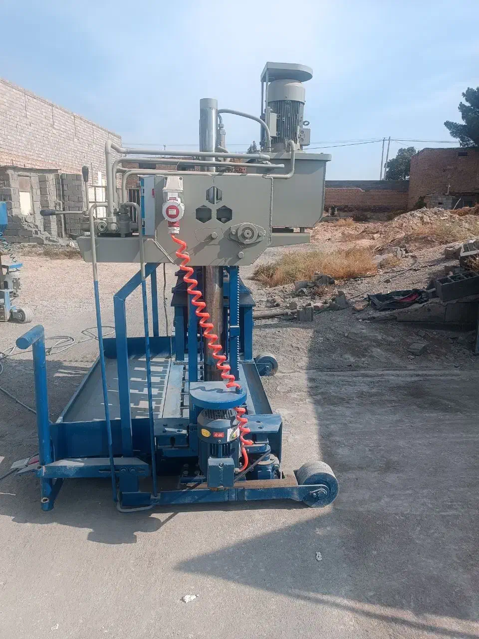 دستگاه بلوک زن نیمه اتومات سه فاز|ماشینآلات صنعتی|شاهرود, |دیوار