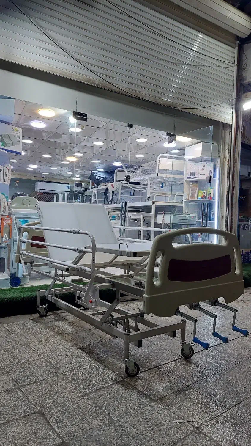 تخت بیمار ۳ شکن با تنظیم ارتفاع|پزشکی|اهواز, کیانپارس |دیوار