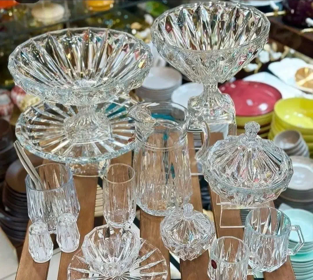 سرویس کریستال پذیرایی ساکورا|ظروف سرو و پذیرایی|تالش, تالش|دیوار