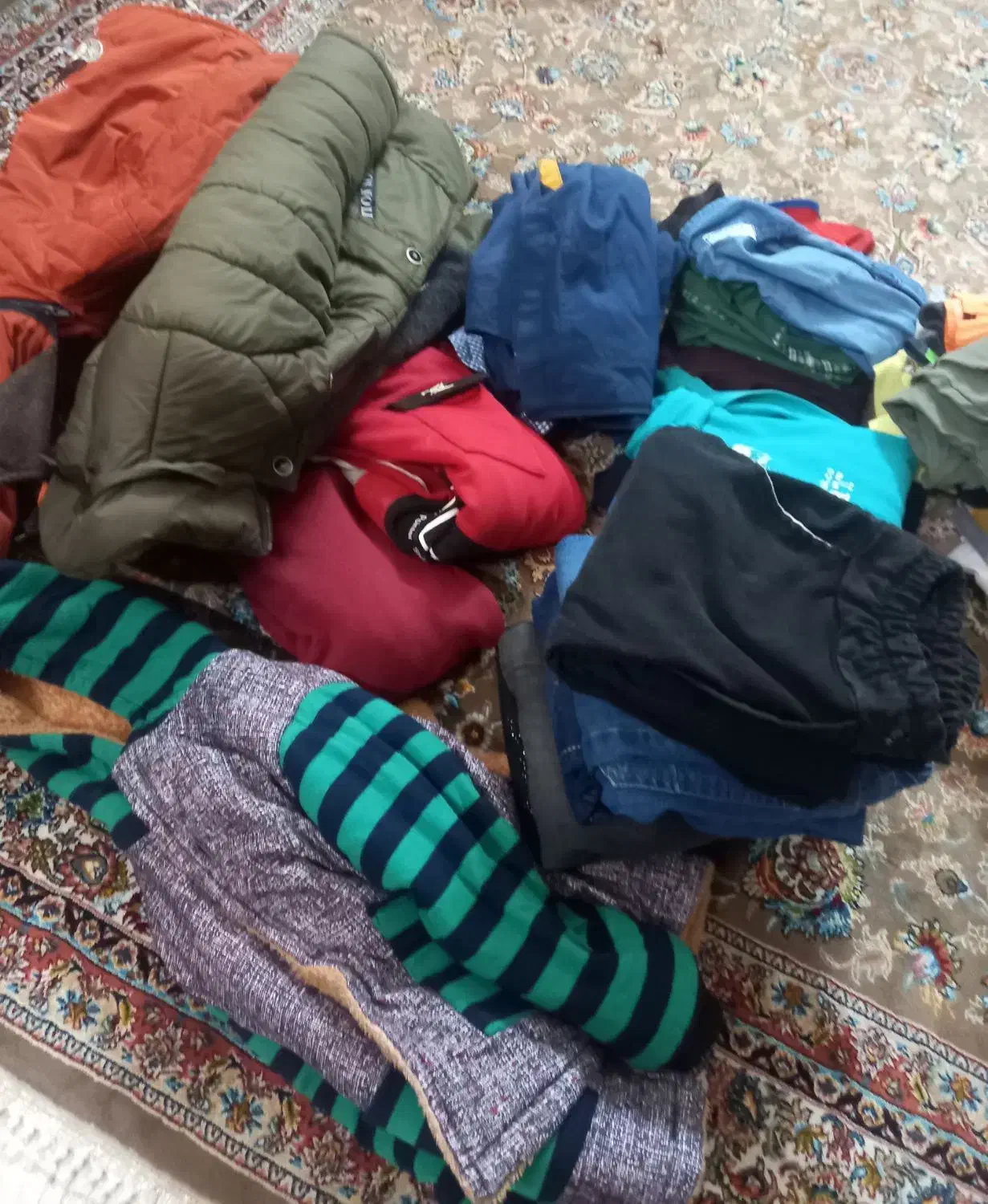 لباس پسرانه درحد ۸ سال|کفش و لباس بچه|ساری, |دیوار