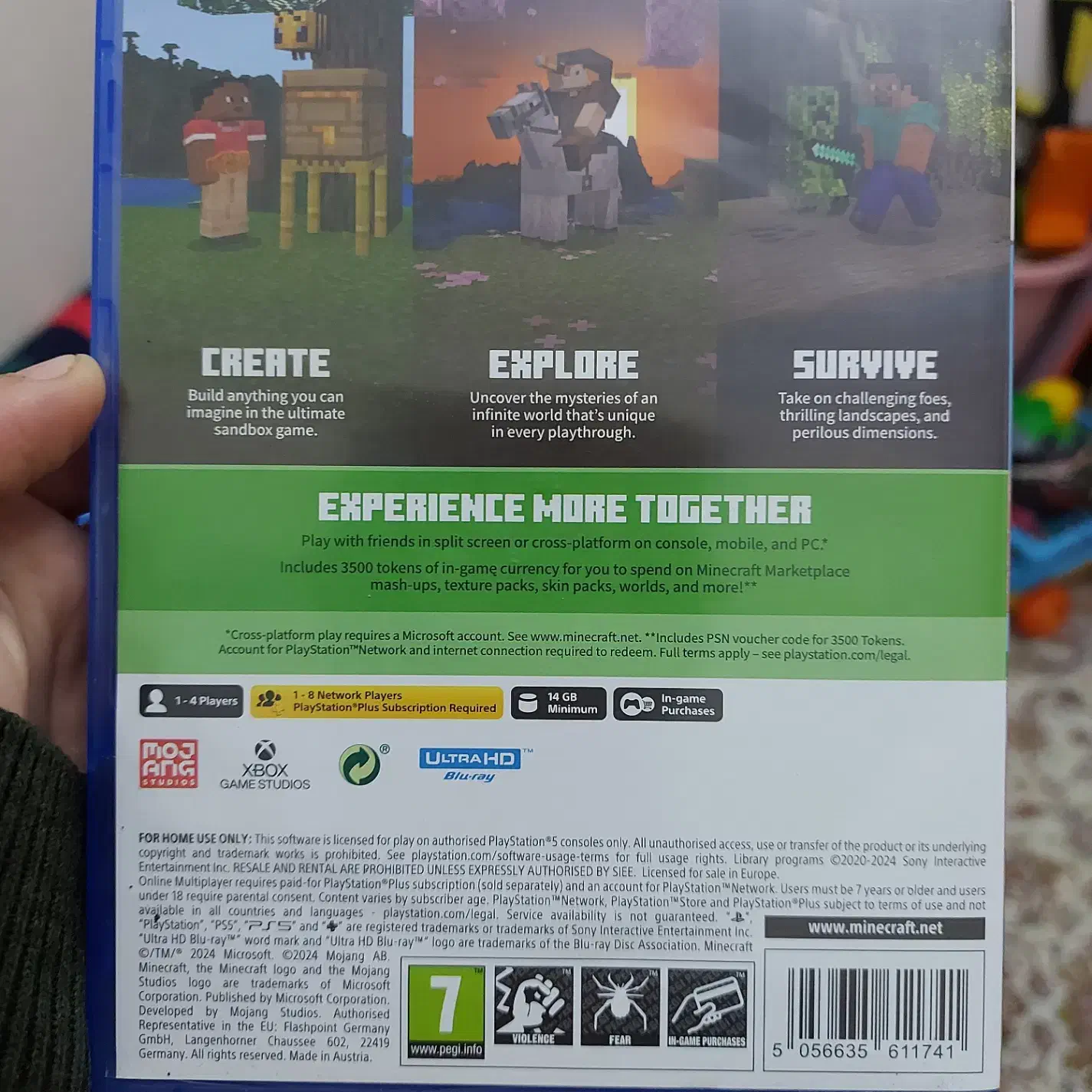 بازی ps5 ماینکرفت|کنسول، بازی ویدئویی و آنلاین|تهران, شهرک استقلال|دیوار