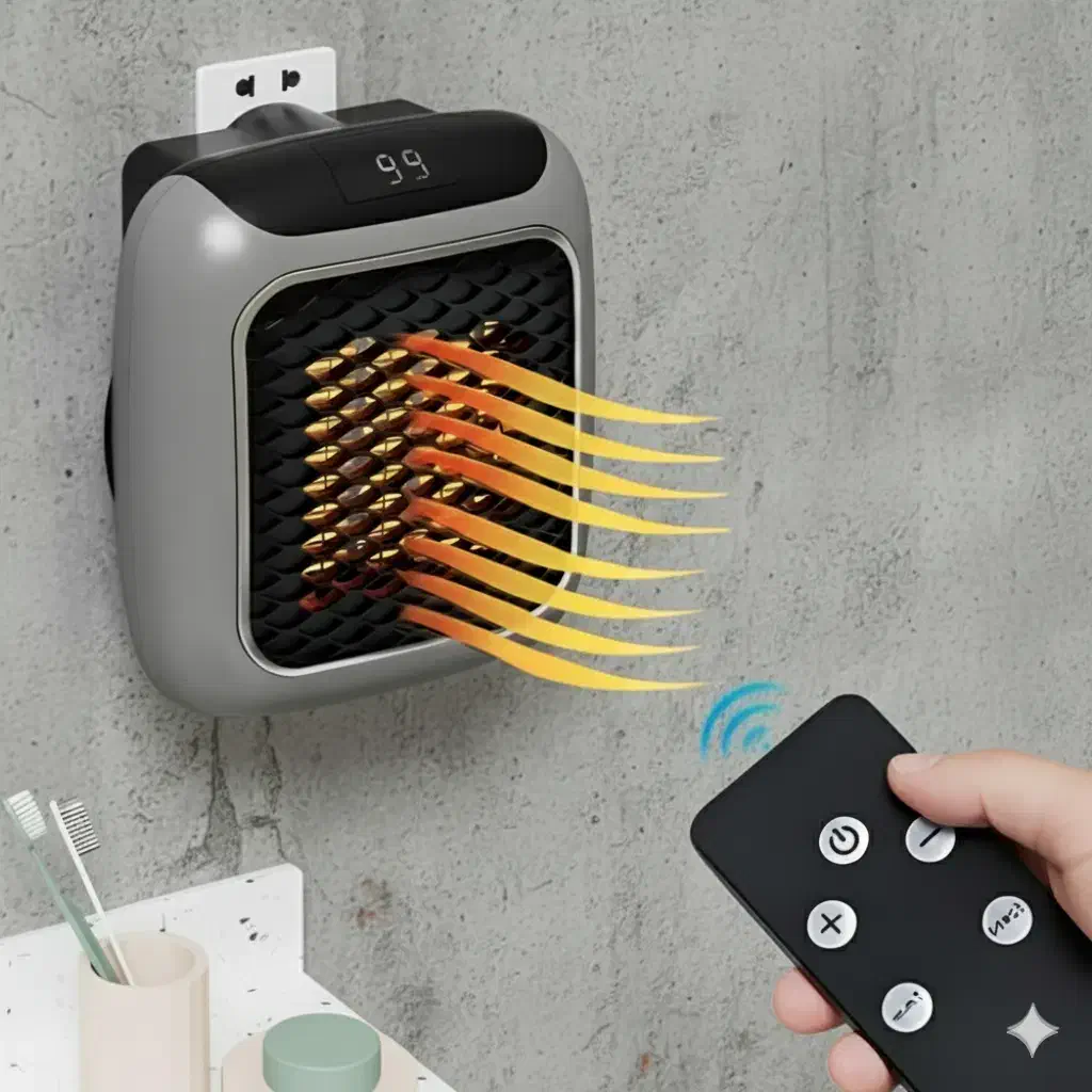 کوچک ولی پرقدرت/بخاری برقی/ریموت دار مدل HeatFiB29|خدمات پیشه و مهارت|نورآباد ممسنی, |دیوار