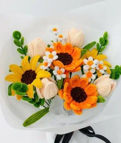 دسته گل|گل مصنوعی|تهران, فلسطین (میدان انقلاب)|دیوار