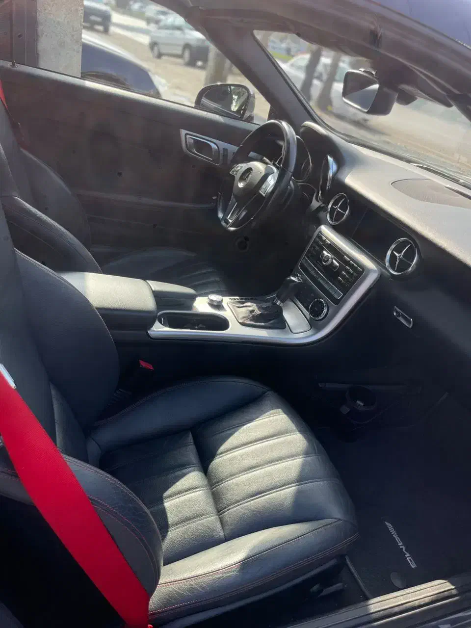 بنز SLK 350 ۲۰۱۲ کوپه کروک گذر موقت فول مشکی|خودرو سواری و وانت|لاهیجان, شیخ زاهد|دیوار