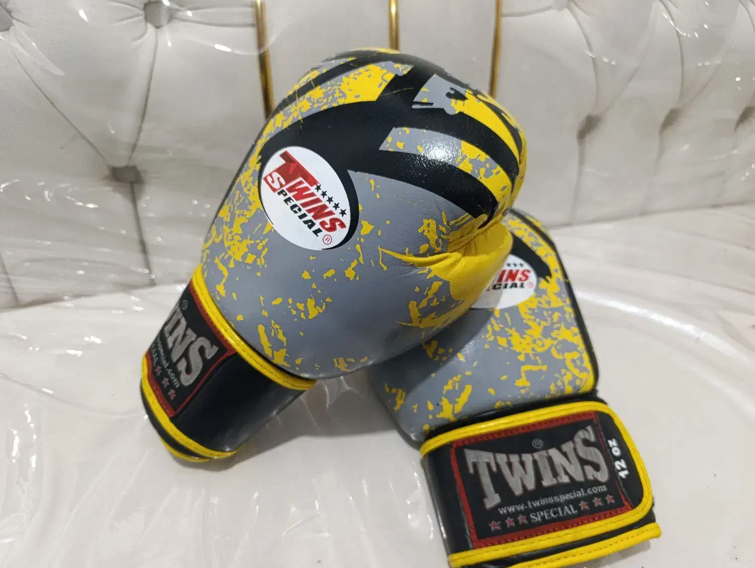 دستکش بوکس چرم با نقاب تکواندو|تجهیزات ورزشی|ایلام, |دیوار