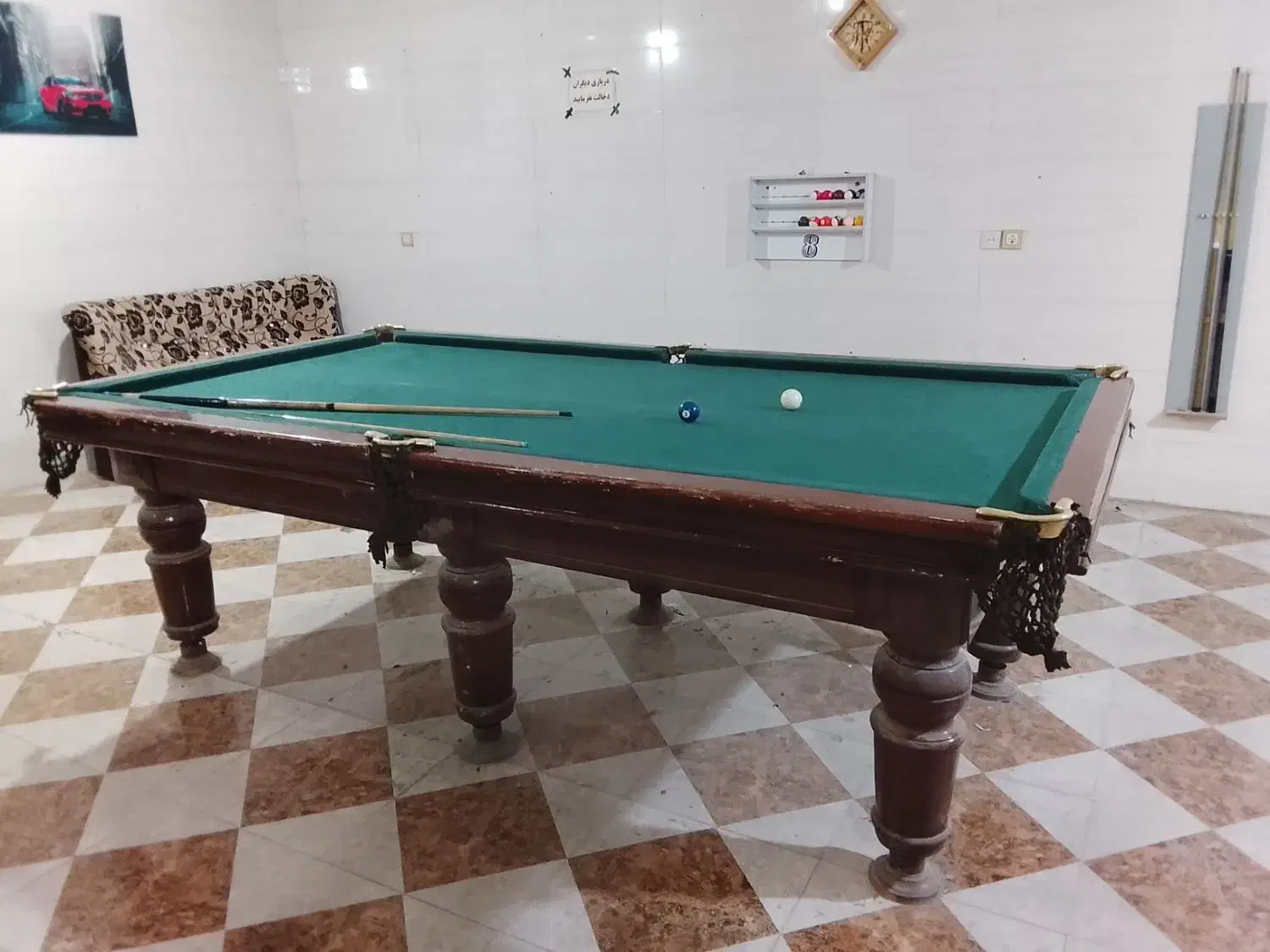 بیلیارد|ورزش‌های توپی|دورود, |دیوار