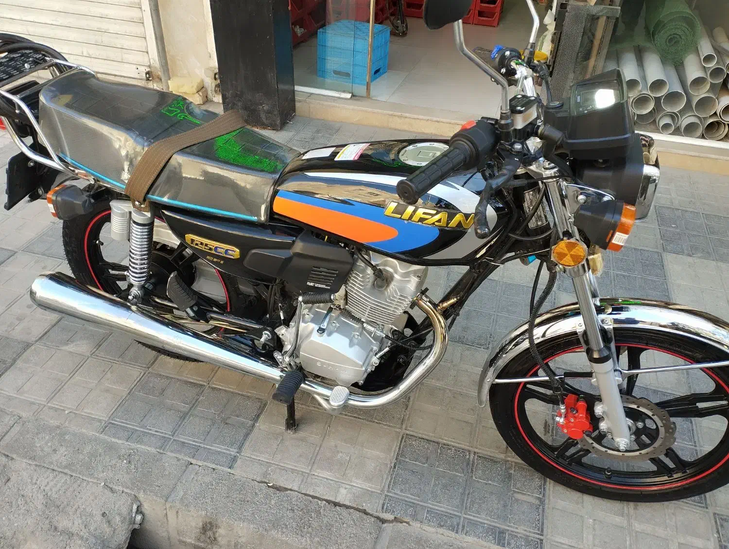 موتور ۱۲۵لیفان  در حد تمیز|موتورسیکلت|مشهد, نوید|دیوار