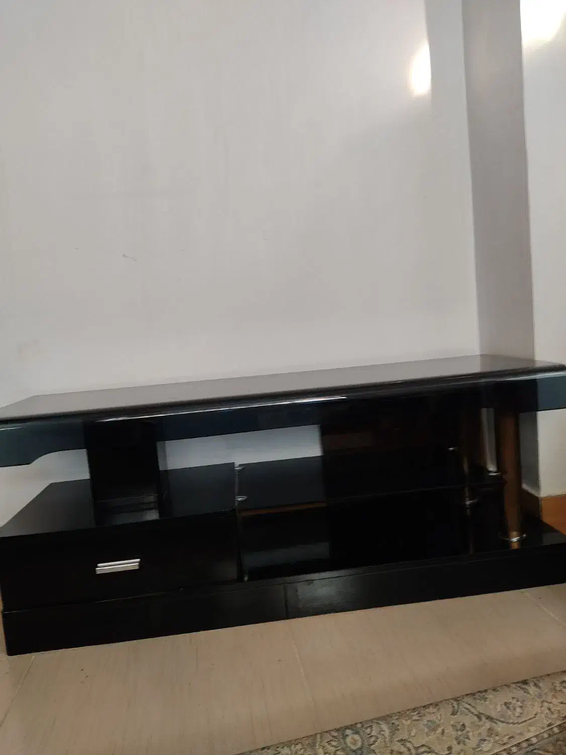 میز ال سی دی مشکی|میز تلویزیون|شاهینشهر, گزبرخوار|دیوار