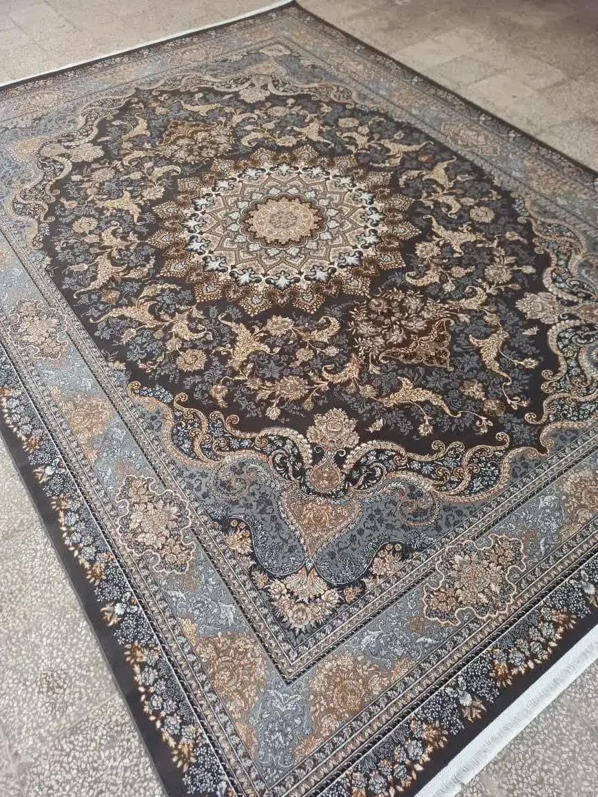 فرش ۱۲متری ۷۰۰ شانه تمام آکرولیک با کیفیت|فرش|آران و بیدگل, |دیوار