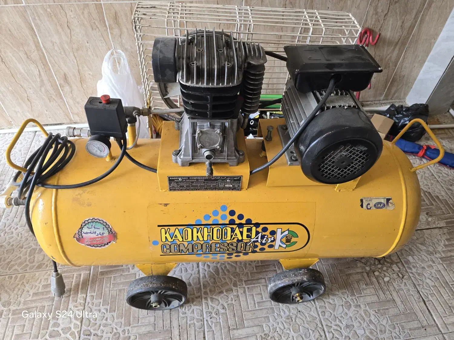 کمپرسور باد ۱۵۰ لیتری کدخدائی|ابزارآلات|لاهیجان, لیل|دیوار