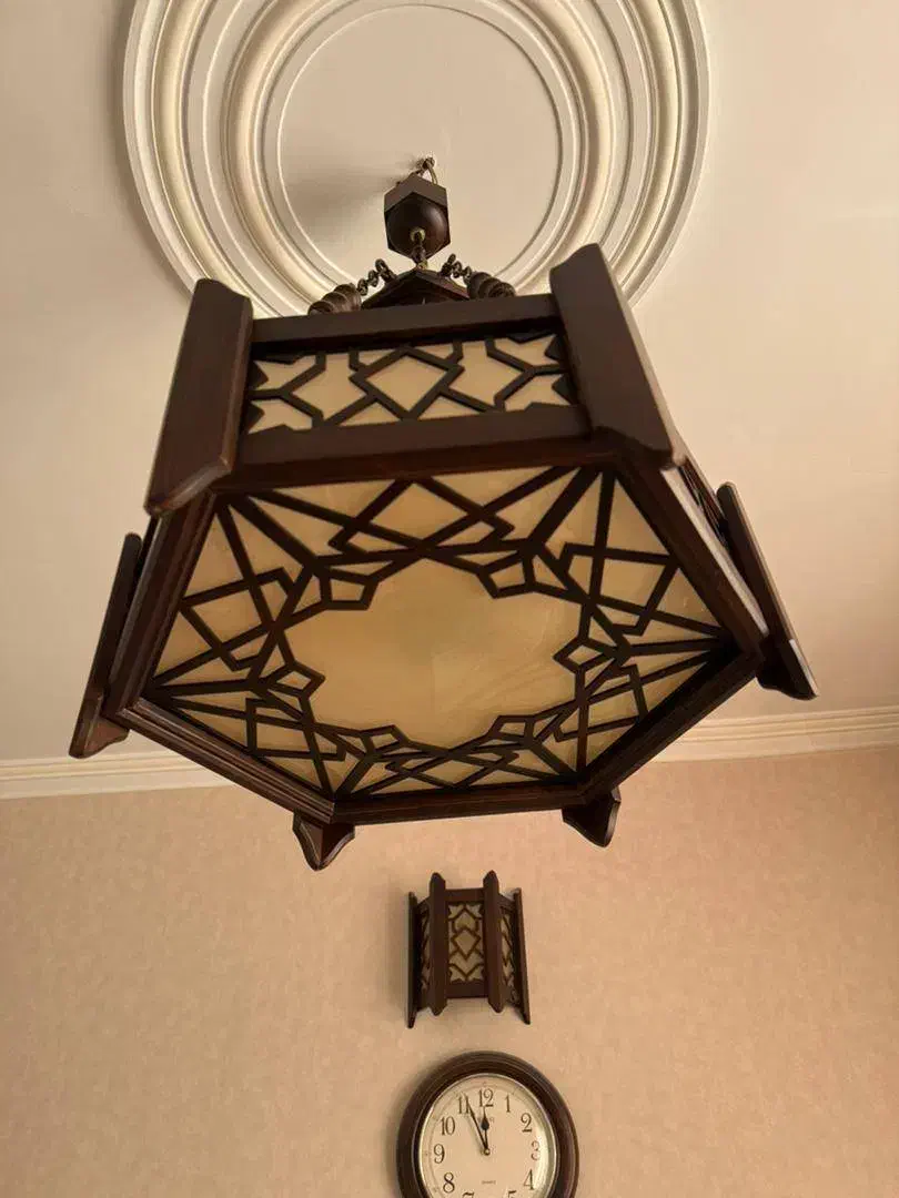 لوستر و دیوارکوب چوبی|لوستر و چراغ آویز|تهران, جنتآباد مرکزی|دیوار