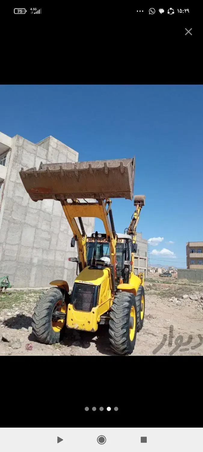 اجاره بیل بکهو لودر|خدمات حمل و نقل|رشت, کوی طالقانی|دیوار