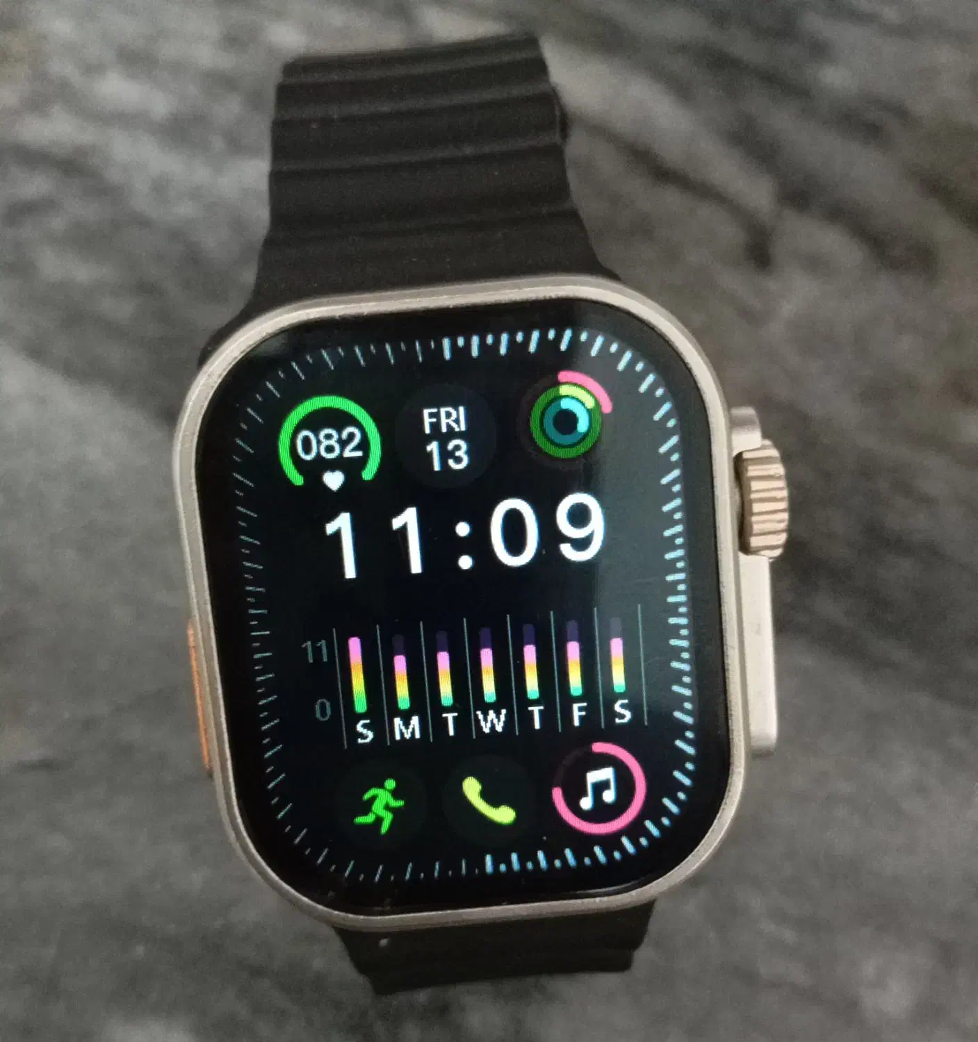 ساعت لمسی|ساعت|جم, |دیوار