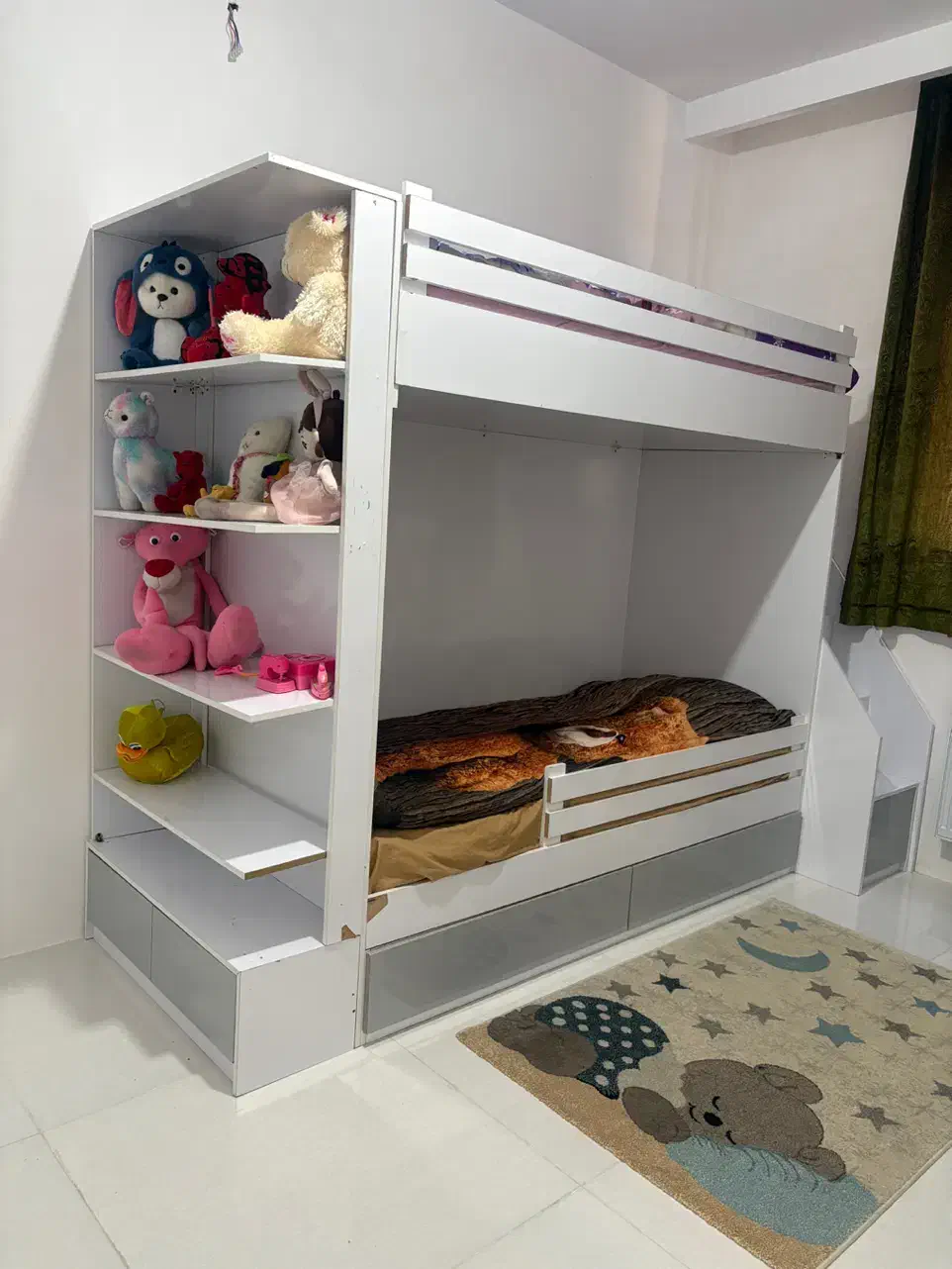 تخت دو طبقه|تخت و سرویس خواب|گلبهار, شهر جدید گلبهار|دیوار