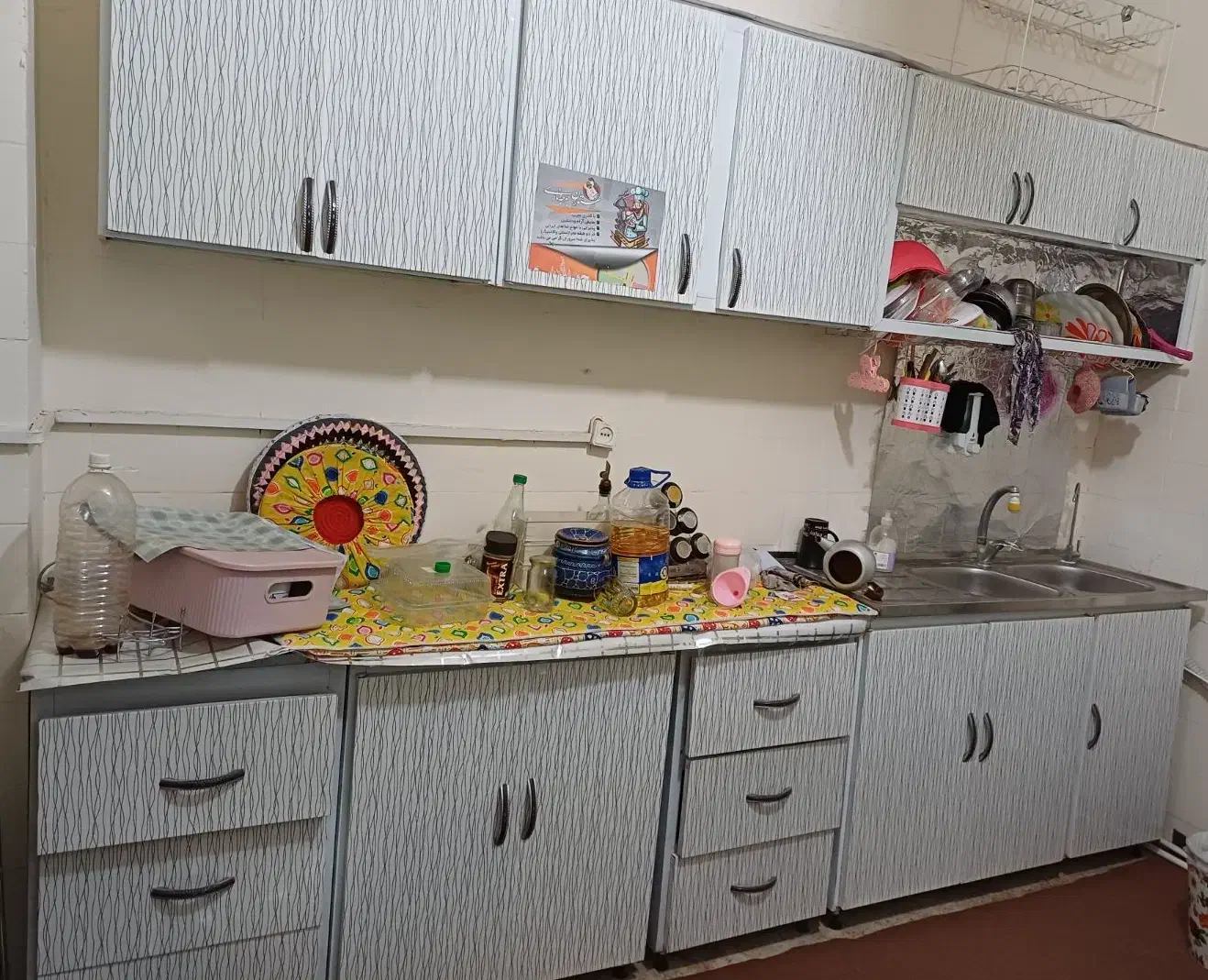 کابینت ۳ متری فلزی در حد نو|مصالح و تجهیزات ساختمان|دزفول, |دیوار