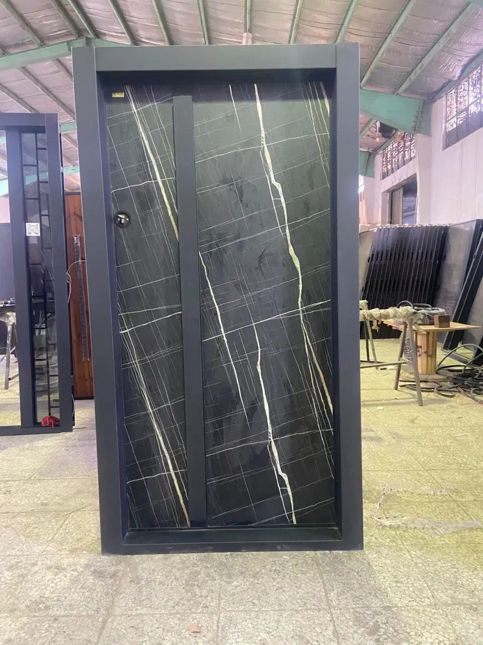 درب ضدسرقت سنگ راشین 07532|مصالح و تجهیزات ساختمان|ساری, |دیوار